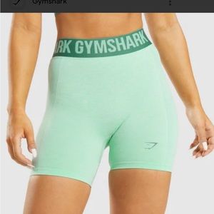 Gymshark Cactus Green Flex Shorts; Size M.